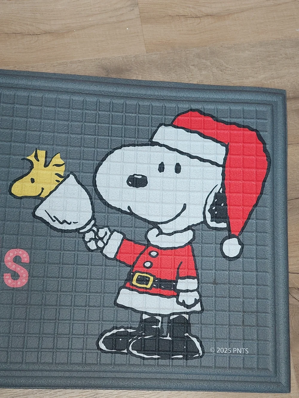Peanuts Holiday Doormat - Snoopy, Happy Holidays. 🧑🏼‍🎄